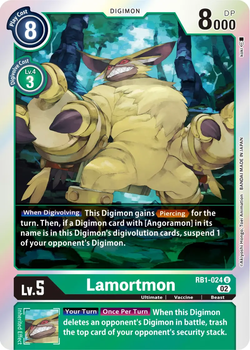 Lamortmon [Rb1-024] [Resurgence Booster] 1