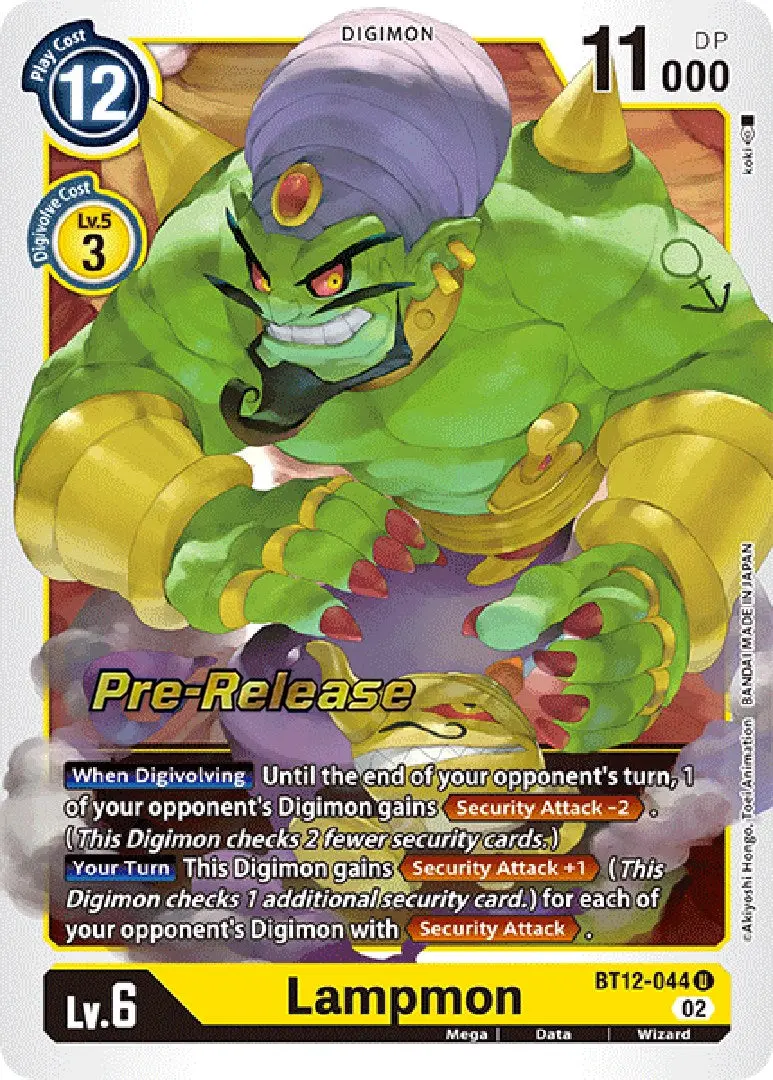 Lampmon [Bt12-044] [Across Time Pre-Release Cards] 1