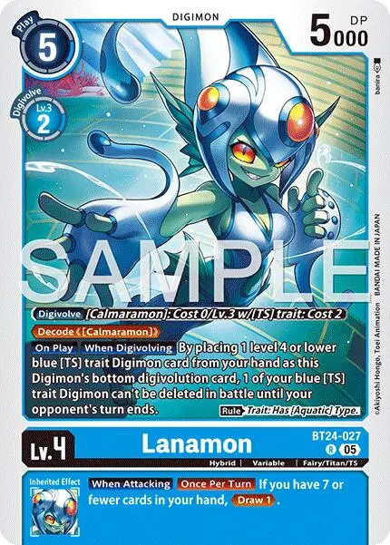 Lanamon [Bt24-027] [Time Stranger] 1