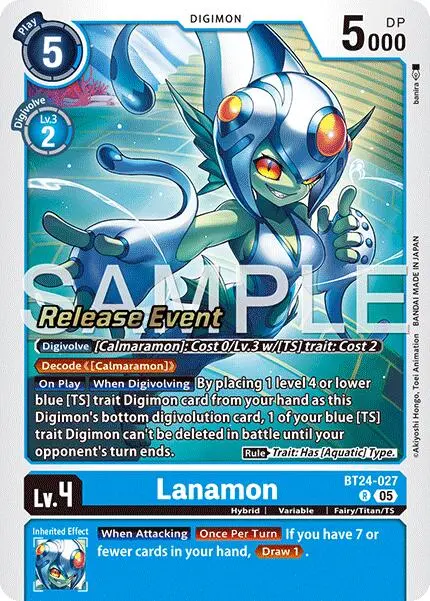 Lanamon [Bt24-027] [Time Stranger Release Events Cards] 1