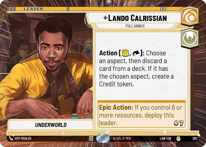 Lando Calrissian - Full Sabacc (Hyperspace) (282) (282) [A Lawless Time] 1