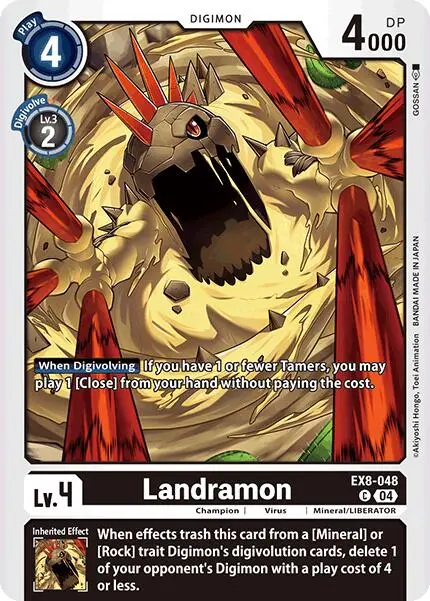Landramon [Ex8-048] [Chain Of Liberation] 1