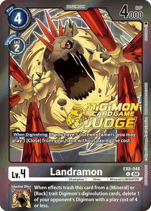 Landramon [Ex8-048] (Judge Pack 2025 Wave 1) [Chain Of Liberation Promos] 1
