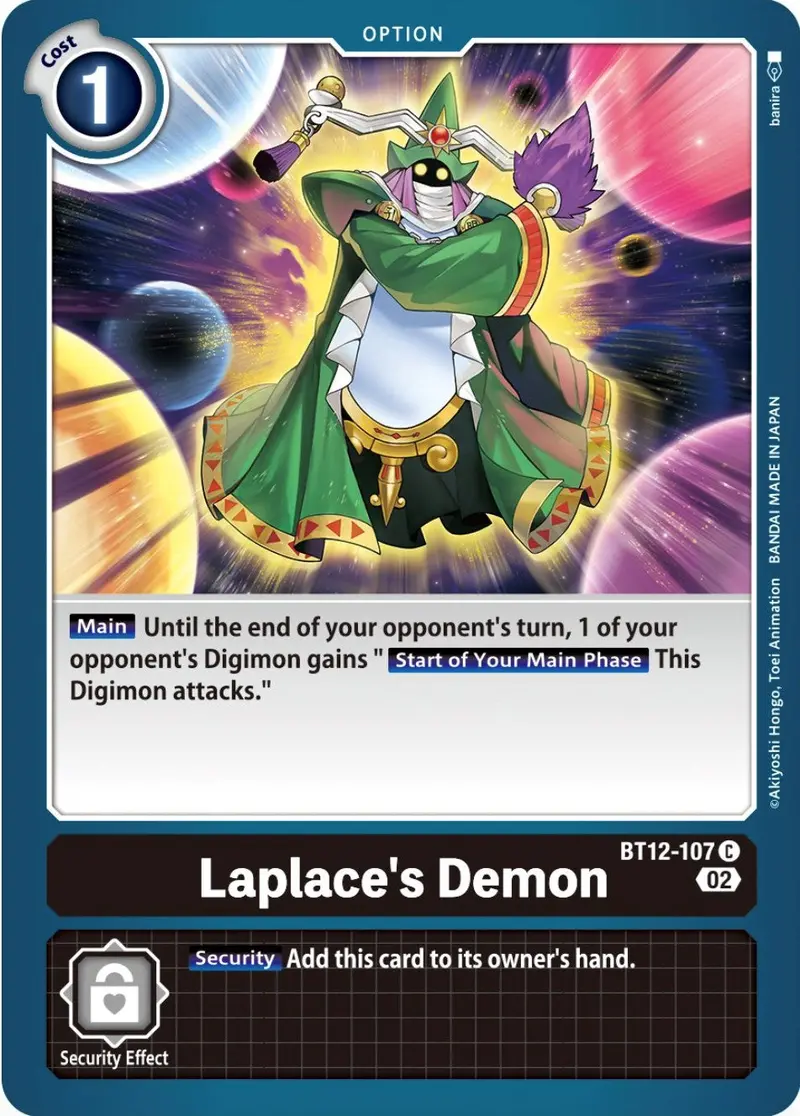 Laplace's Demon [Bt12-107] [Across Time] 1
