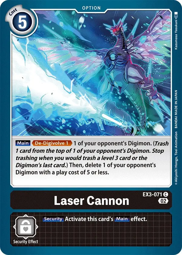 Laser Cannon [Ex3-071] [Draconic Roar] 1