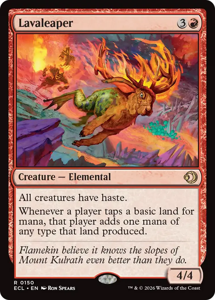 Lavaleaper [Lorwyn Eclipsed] 1