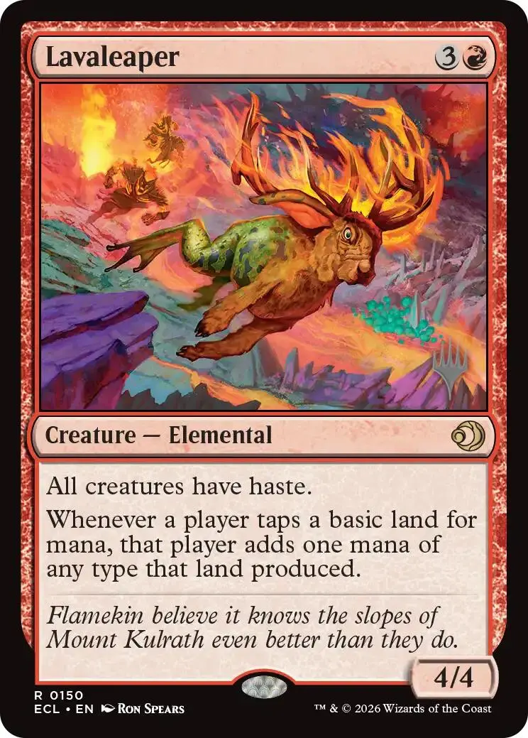 Lavaleaper [Lorwyn Eclipsed Promos] 1