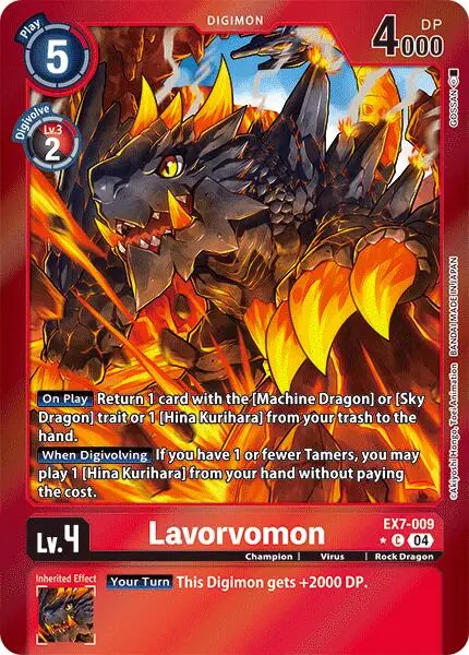 Lavorvomon [Ex7-009] (Foil) [Digimon Liberator] 1