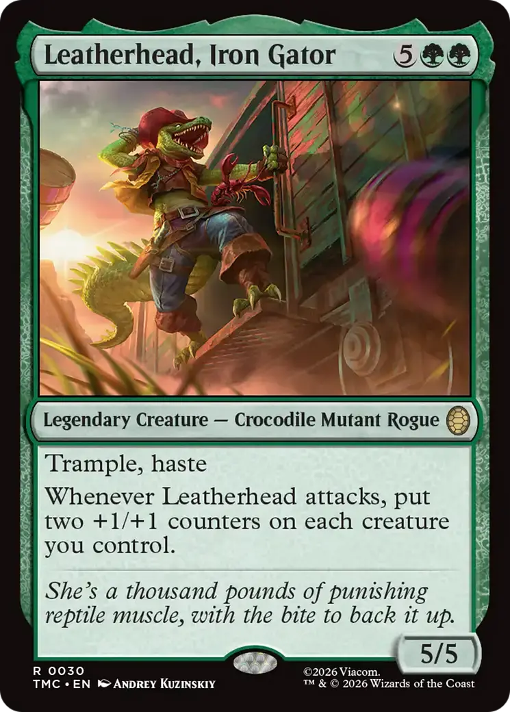 Leatherhead, Iron Gator [Teenage Mutant Ninja Turtles Commander] 1