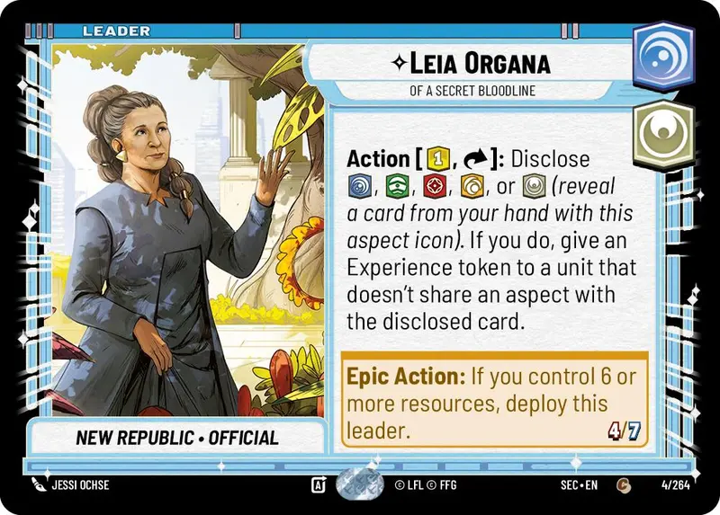 Leia Organa (4/264) - Of A Secret Bloodline (4/264) [Secrets Of Power] 1
