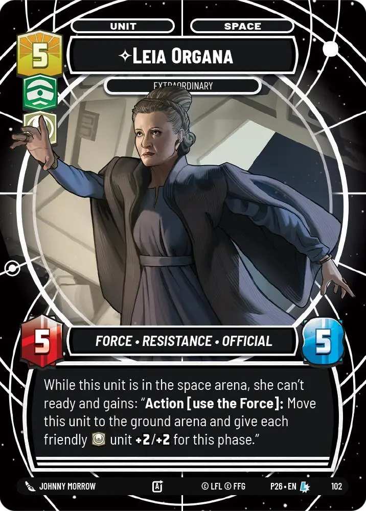 Leia Organa - Extraordinary (102) (102) [Sector And Regional Promos: Season 1] 1