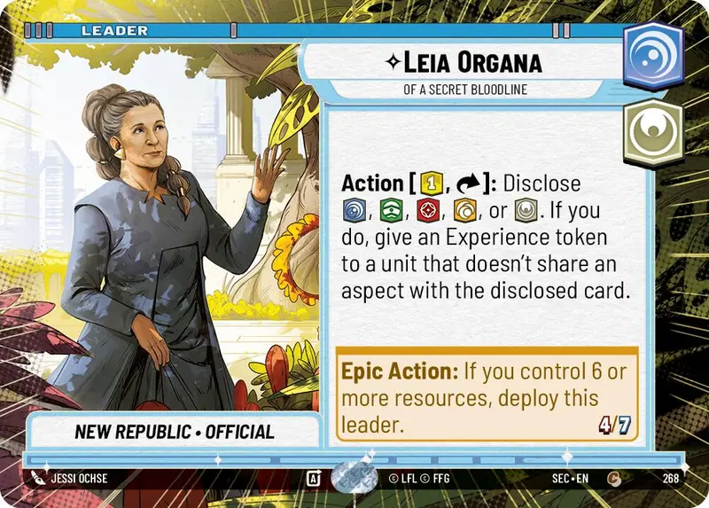 Leia Organa - Of A Secret Bloodline (Hyperspace) (268) (268) [Secrets Of Power] 1