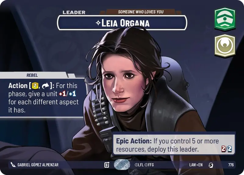 Leia Organa - Someone Who Loves You (Showcase) (776) (776) [A Lawless Time] 1