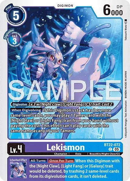 Lekismon [Bt22-072] [Cyber Eden] 1