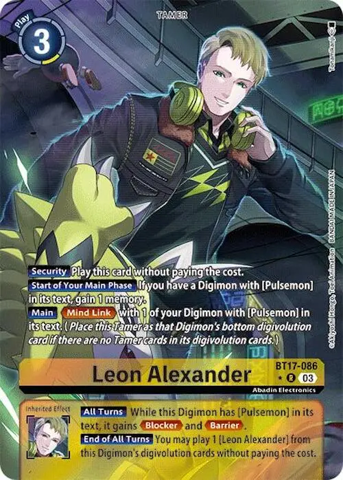 Leon Alexander [Bt17-086] (Alternate Art) [Secret Crisis] 1