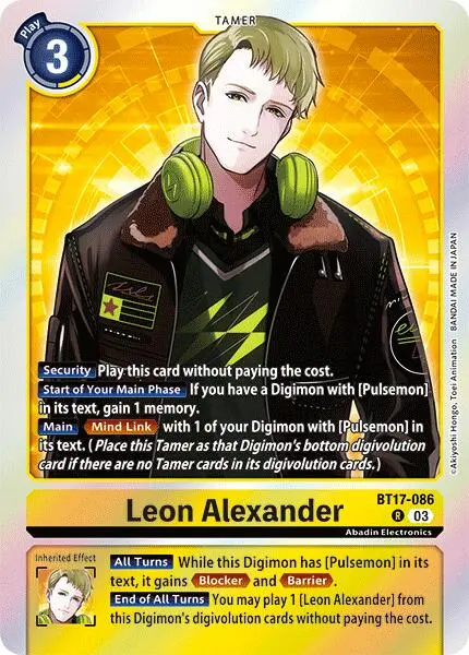 Leon Alexander [Bt17-086] [Secret Crisis] 1