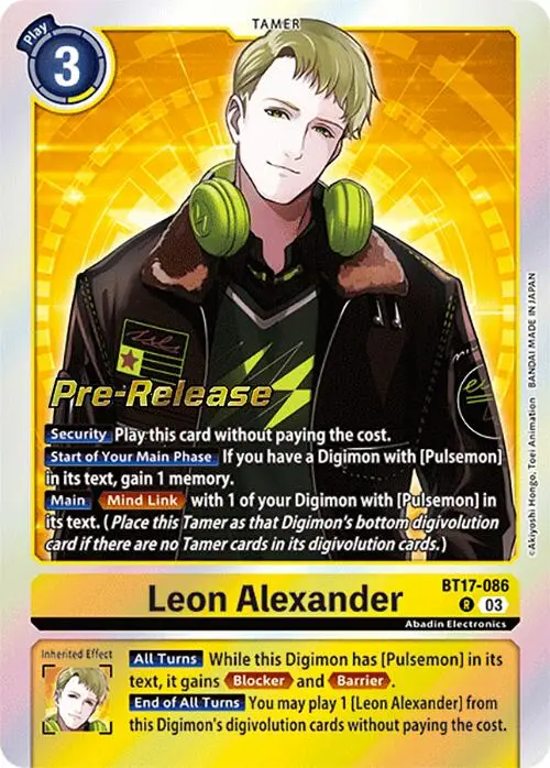 Leon Alexander [Bt17-086] [Secret Crisis Pre-Release Cards] 1