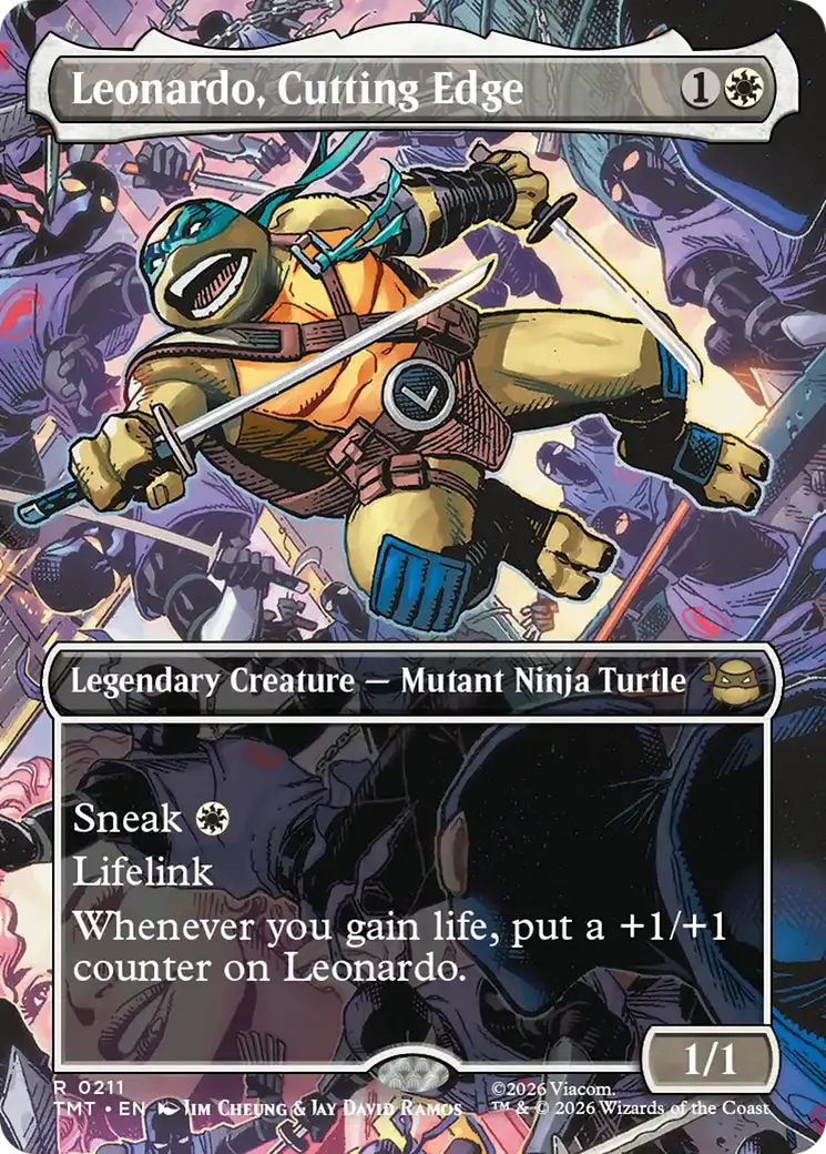 Leonardo, Cutting Edge (Borderless) [Teenage Mutant Ninja Turtles] 1