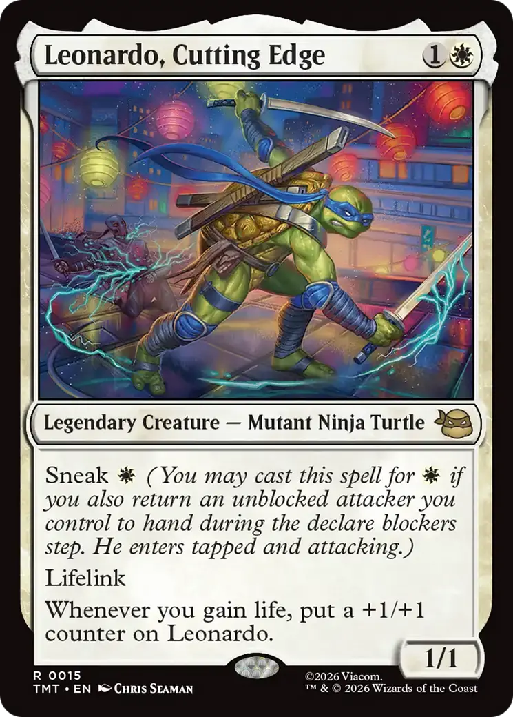 Leonardo, Cutting Edge [Teenage Mutant Ninja Turtles] 1