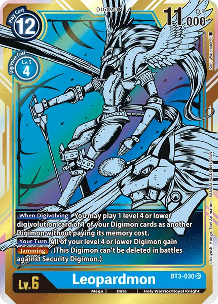 Leopardmon [Bt3-030] (Alternate Art) [Release Special Booster Ver.1.0] 1