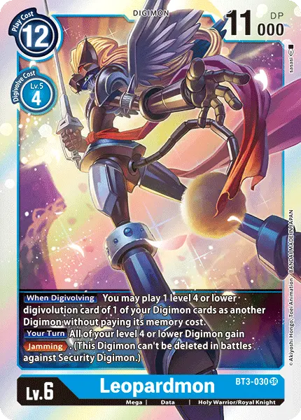 Leopardmon [Bt3-030] [Release Special Booster Ver.1.0] 1