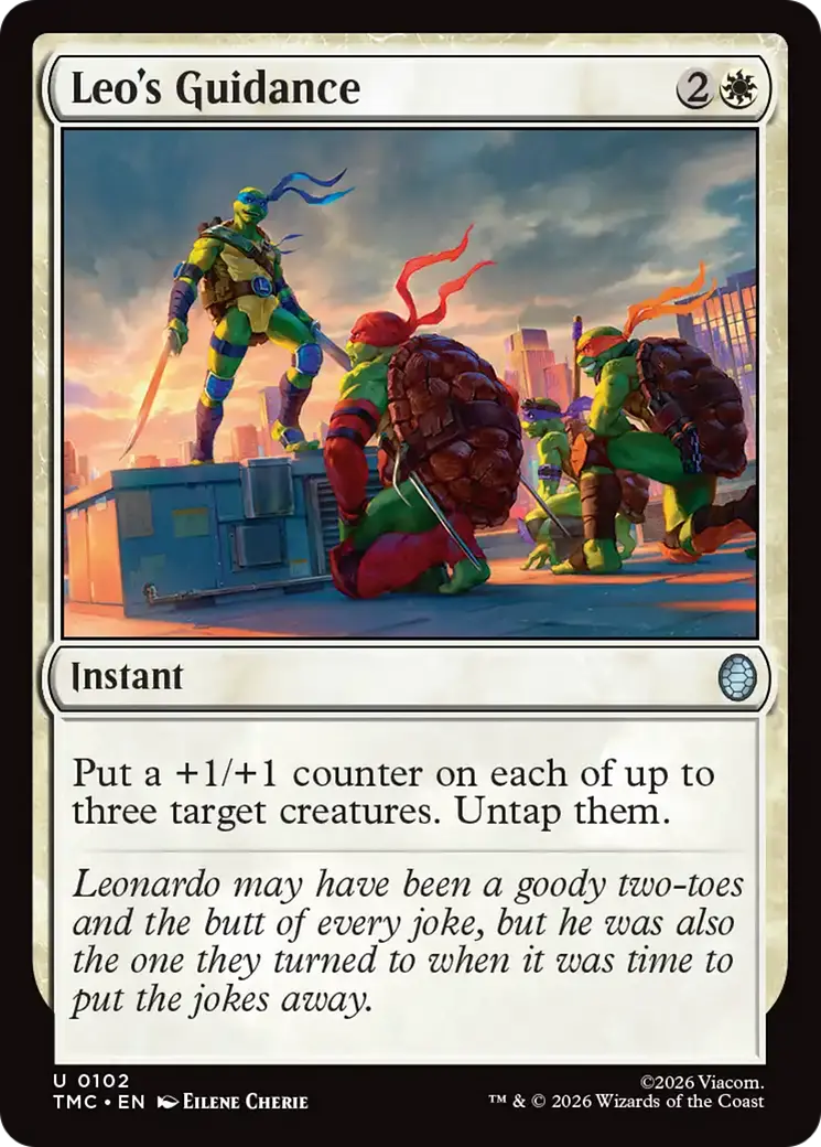 Leo's Guidance [Teenage Mutant Ninja Turtles Commander] 1