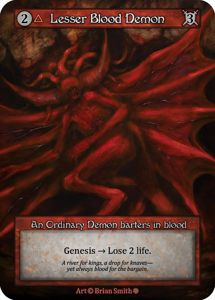 Lesser Blood Demon [Gothic] 1