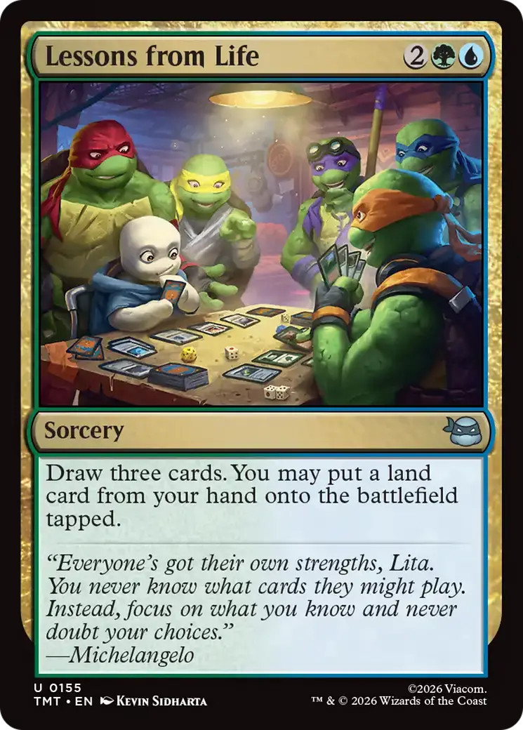 Lessons From Life [Teenage Mutant Ninja Turtles] 1