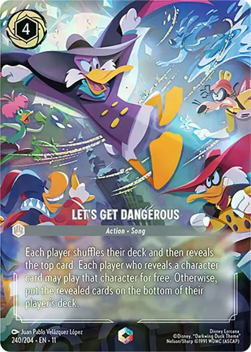 Let's Get Dangerous (Enchanted) (240/204) [Winterspell] 1