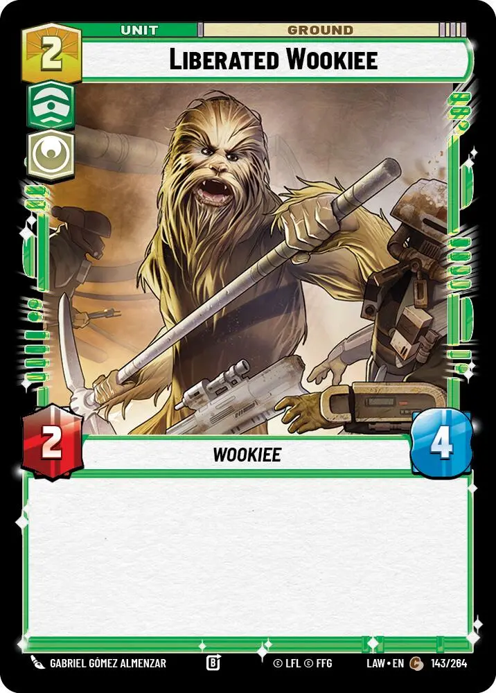 Liberated Wookie (143/264) (143/264) [A Lawless Time] 1