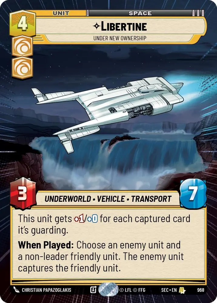 Libertine - Under New Ownership (Hyperspace Foil) (968) (968) [Secrets Of Power] 1