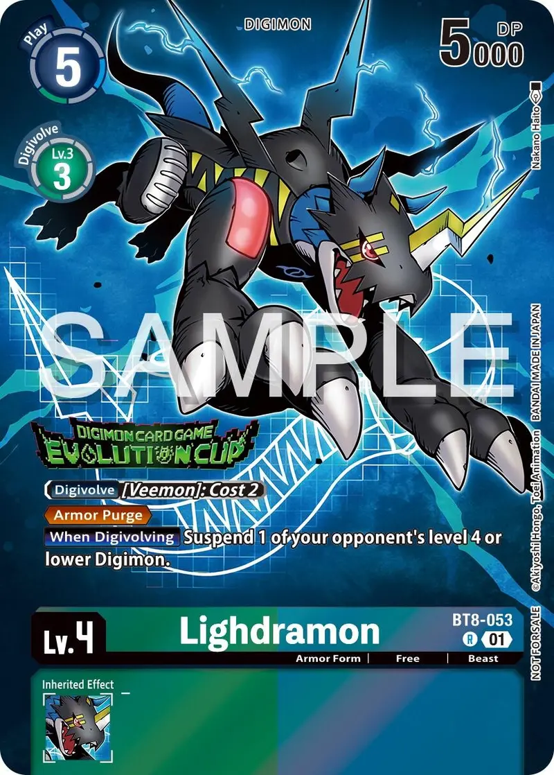 Lighdramon [Bt8-053] (2024 Evolution Cup) [New Awakening Promos] 1