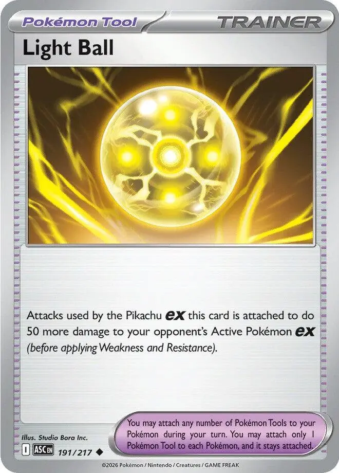 Light Ball (191/217) [Mega Evolution: Ascended Heroes] 1