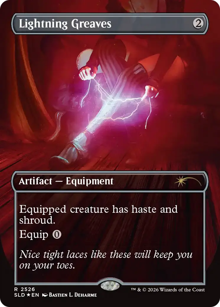 Lightning Greaves (2526) [Secret Lair Drop Series] 1