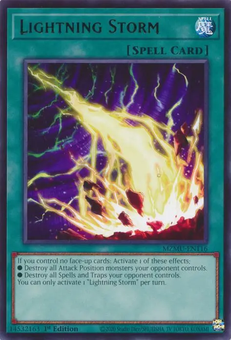 Lightning Storm [Mzmu-En116] Rare 1