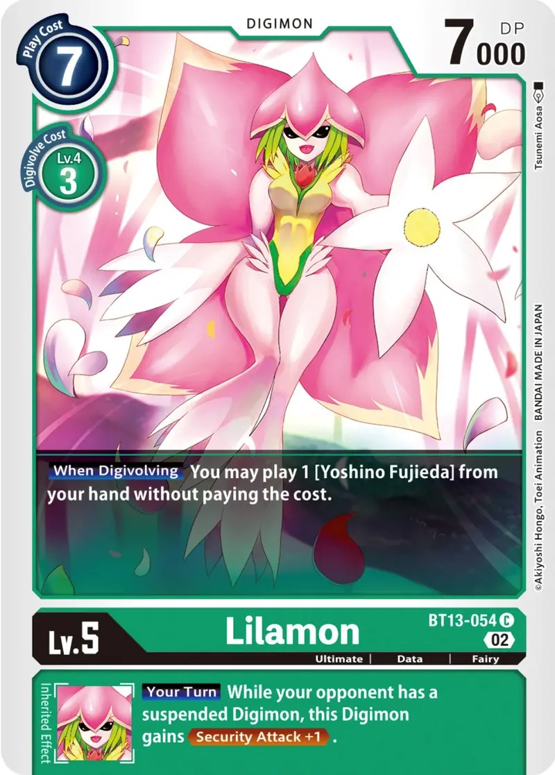 Lilamon [Bt13-054] [Versus Royal Knights Booster] 1