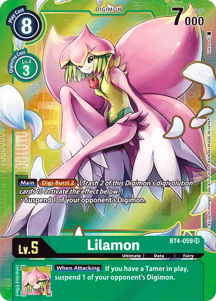 Lilamon [Bt4-059] (Alternate Art) [Great Legend] 1