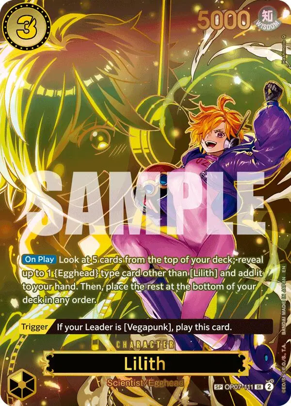 Lilith (Op07-111) (Sp) [Carrying On His Will] 1