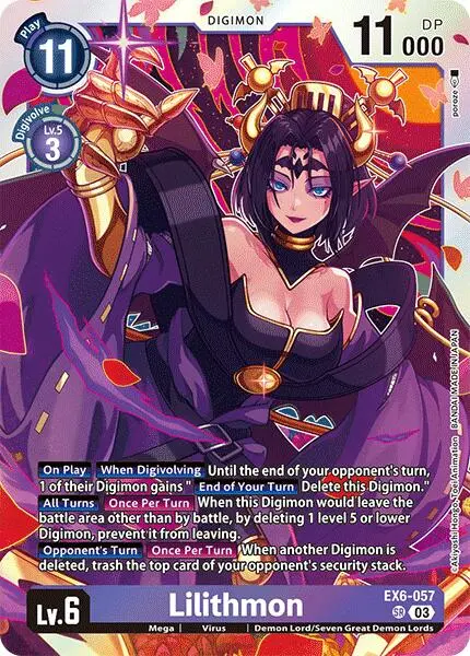 Lilithmon [Ex6-057] [Infernal Ascension] 1