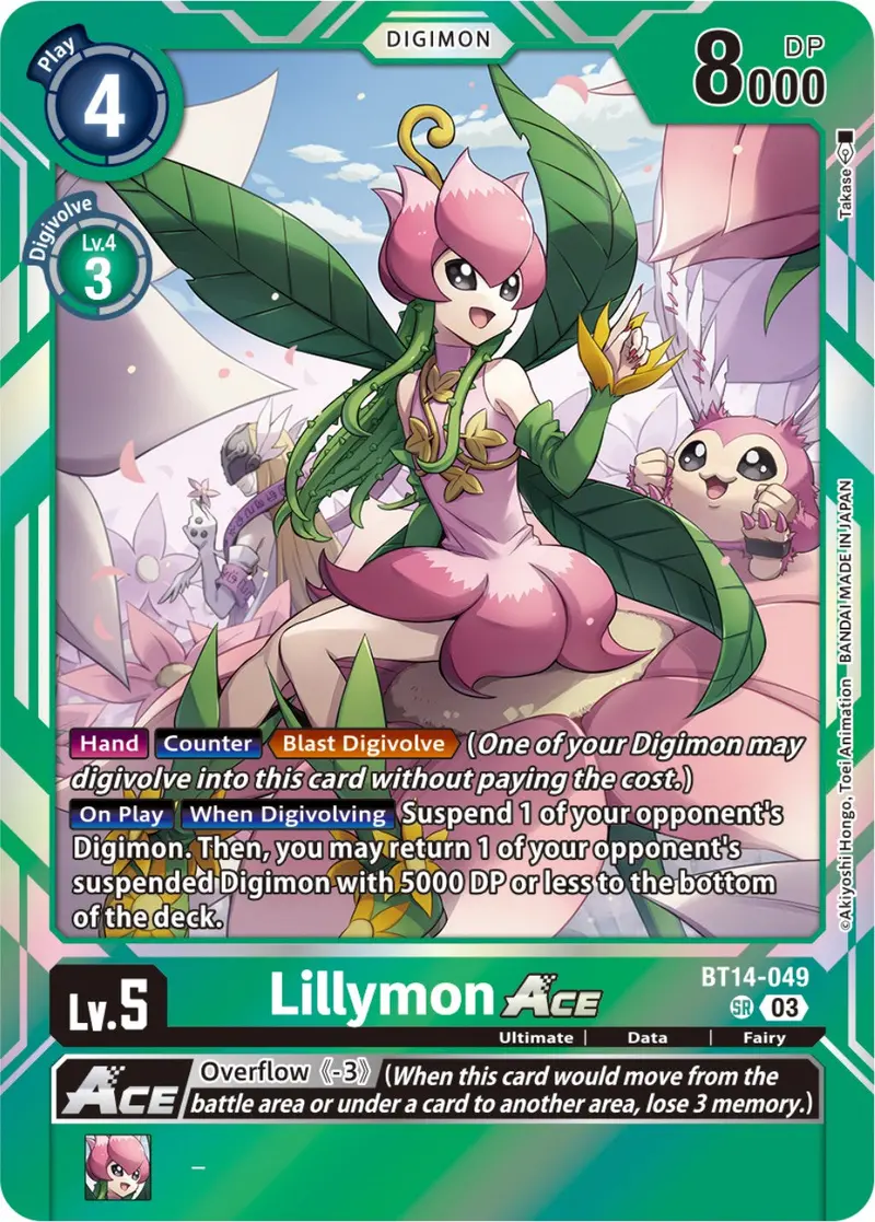 Lillymon Ace [Bt14-049] [Blast Ace] 1