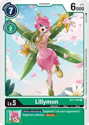 Lillymon [Bt1-079] (Alternative Art) [Promotional Cards] 1