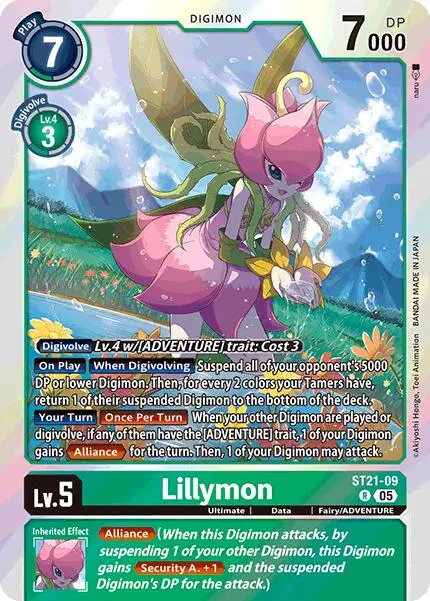 Lillymon [St21-09] [Starter Deck: Hero Of Hope] 1