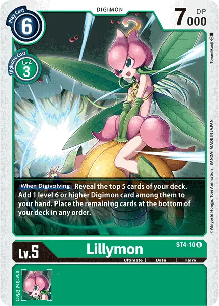 Lillymon [St4-10] [Starter Deck: Giga Green] 1