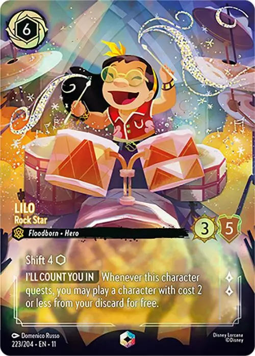 Lilo - Rock Star (Enchanted) (223/204) [Winterspell] 1