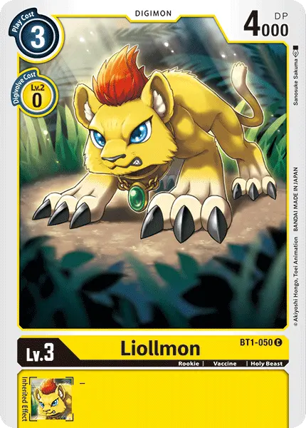 Liollmon [Bt1-050] [Release Special Booster Ver.1.0] 1