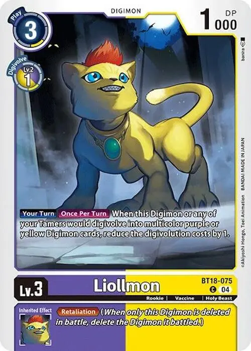 Liollmon [Bt18-075] [Release Special Booster Ver.2.0] 1