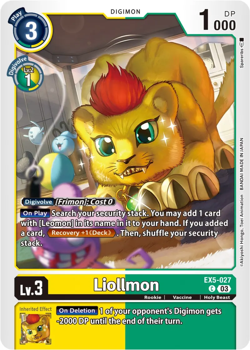 Liollmon [Ex5-027] [Animal Colosseum] 1