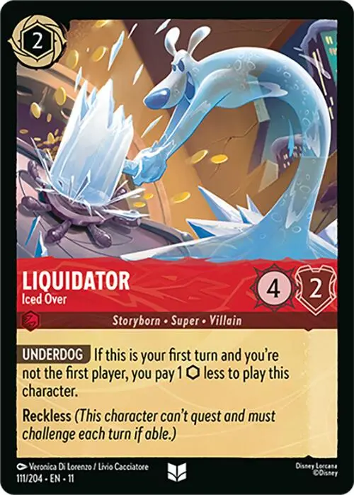 Liquidator - Iced Over (111/204) [Winterspell] 1