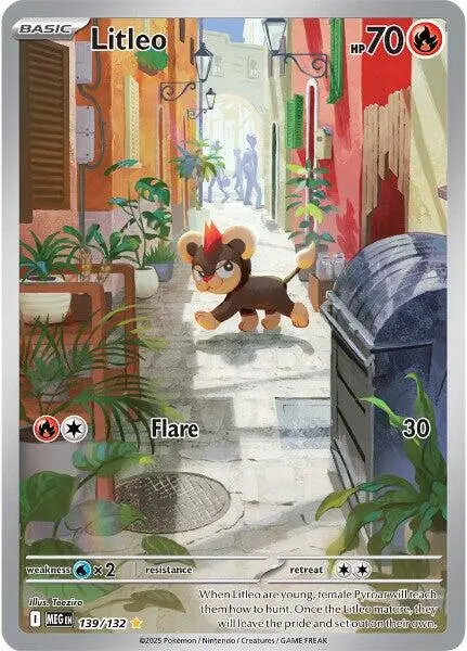 Litleo (139/132) [Mega Evolution: Base Set] 1