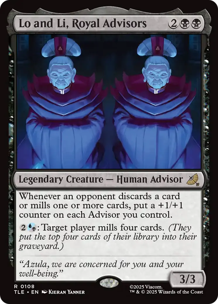 Lo And Li, Royal Advisors [Avatar: The Last Airbender: Eternal-Legal] 1